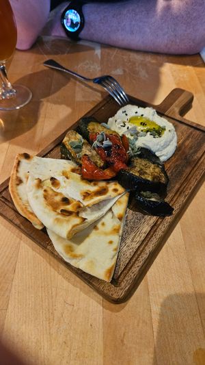 Starter - antipasto at The Old Bridge Inn in Aviemore