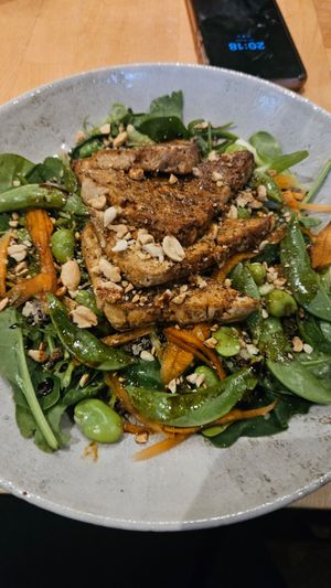 Black pepper tofu main at The Old Bridge Inn in Aviemore