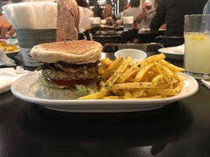 Tempeh  at Hamburgueria do Bairro - Parque das Nações in Lisbon