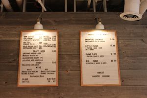 Menu Boards at Farm'r Eatery & Catering in Toronto