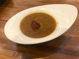 Tomato soup  at Wholesome Savour in Central Singapore