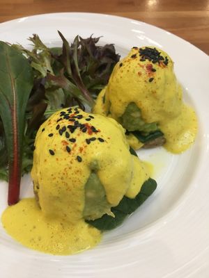 Neggs Benedict at Wholesome Savour in Central Singapore