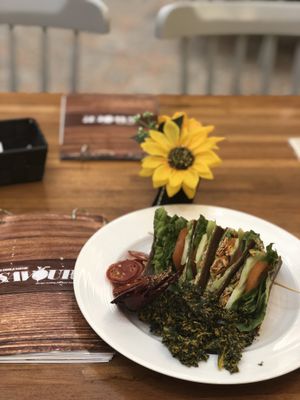 Savour BLT $16 - best vegan BLT I have tasted! at Wholesome Savour in Central Singapore