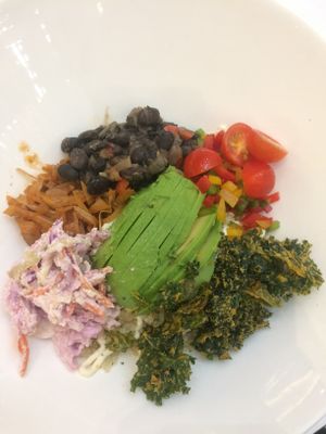 quinoa bowl at Wholesome Savour in Central Singapore