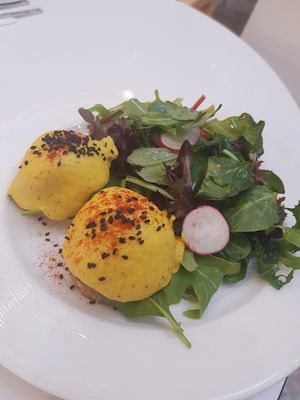 Negg's Benedict ~ sourish at Wholesome Savour in Central Singapore