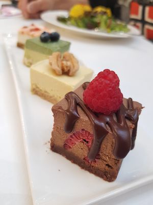 Assorted cakes at Wholesome Savour in Central Singapore
