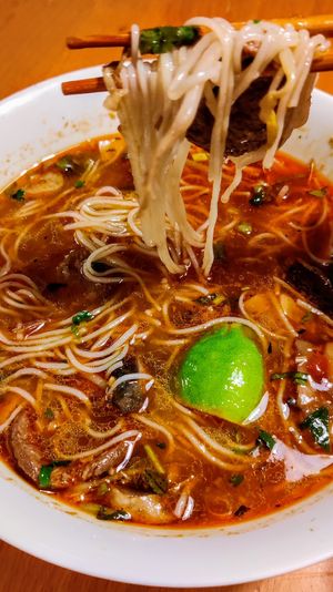 Bun Bo Hue vegan (ToGo) at Pho a la Mama in Stuttgart