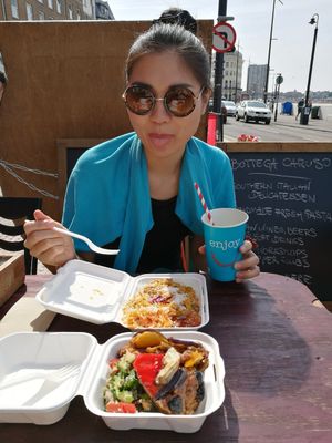 lunch and lemonade! at Master Foody Moody's in Margate