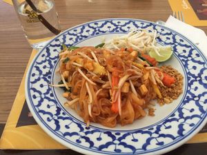 Pad Thai at BKK - Silom Village Restaurant - F in Bangkok