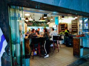 Outside of Miznon at Miznon - Ibn Gabirol in Tel Aviv
