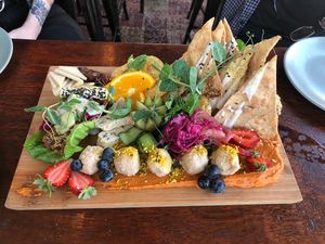 Grazing board  at Greenhouse Canteen & Bar in Coolangatta