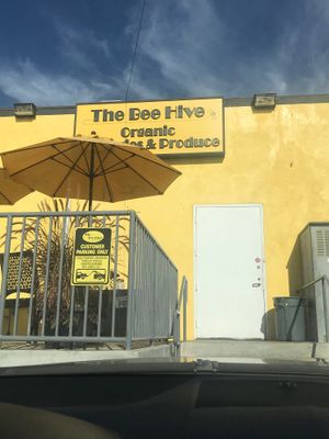Parking is in the back at The Bee Hive Market & Deli in Whittier