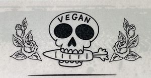 Humorous menu heading on the vegan menu    at Diego's in Newport