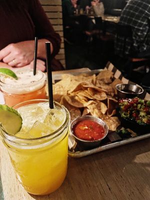 Chips and guac  at Diego's in Newport