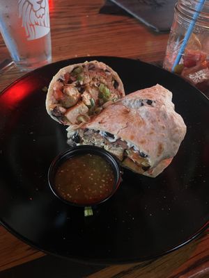 Vegan Tofu Cali Burritoo  at Diego's in Newport