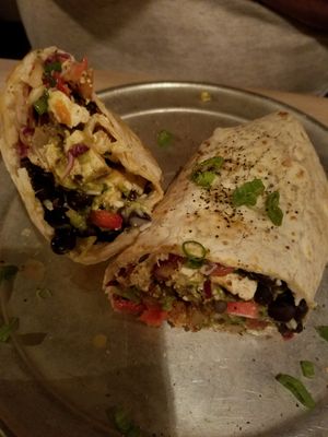 Burrito at Diego's in Newport