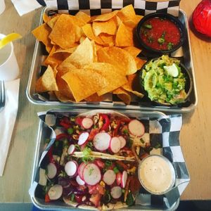 Street tacos at Diego's in Newport