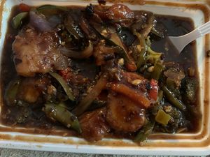 Sizzling soy cutlet  at Luanne's Wild Ginger - Dekalb in Brooklyn