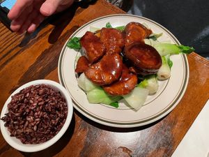 Black peeper seitan  at Luanne's Wild Ginger - Dekalb in Brooklyn