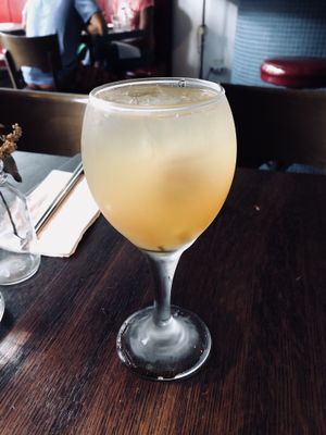 White Sangria at Luanne's Wild Ginger - Dekalb in Brooklyn