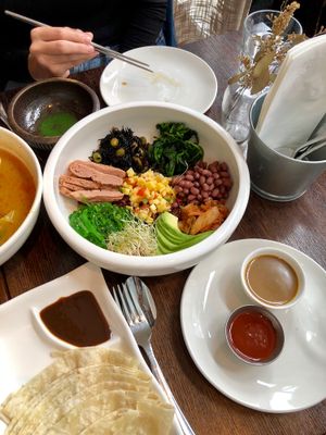 House Bi-Bim Bap at Luanne's Wild Ginger - Dekalb in Brooklyn