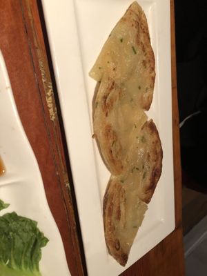 Scallion pancake   at LuAnne's Wild Ginger - Franklin in Brooklyn