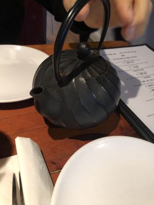 #Lemon-ginger rose non caffeine blended herbal tea   at LuAnne's Wild Ginger - Franklin in Brooklyn