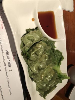 Steamed dumpling small plate   at LuAnne's Wild Ginger - Franklin in Brooklyn