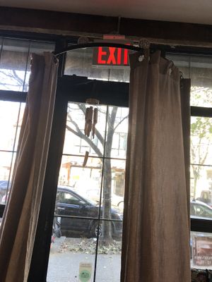 There’s a bell on the entrance door so cute   at LuAnne's Wild Ginger - Franklin in Brooklyn