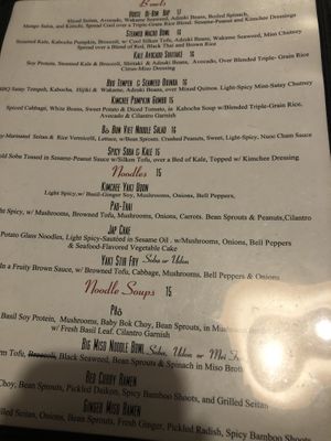 Menu  at LuAnne's Wild Ginger - Franklin in Brooklyn