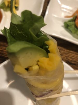 Rice paper summer roll B wraps   at LuAnne's Wild Ginger - Franklin in Brooklyn