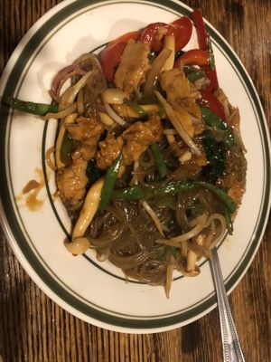 Jap chae   at LuAnne's Wild Ginger - Franklin in Brooklyn