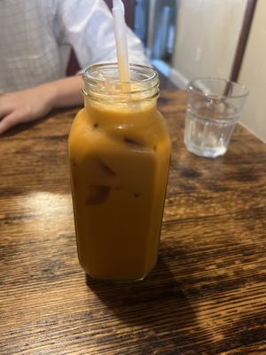 Thai Iced Teaa  at LuAnne's Wild Ginger - Franklin in Brooklyn