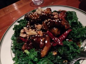 Fried mushrooms at LuAnne's Wild Ginger - Franklin in Brooklyn