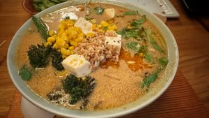 Vegan Ramenn  at HiroNori Craft Ramen in Irvine