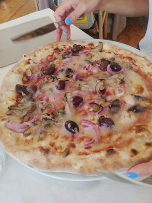 Pizza veg at Al Bivio degli Artisti in Martellago