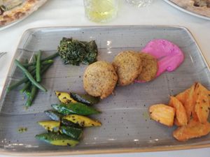 Polpette quinoa con verdure at Al Bivio degli Artisti in Martellago