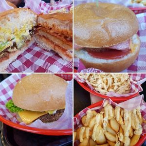 original. parma. 2 types of fries at Lord of the Fries in Surfers Paradise