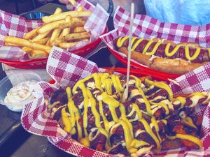 Yummy at Lord of the Fries in Surfers Paradise