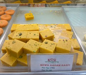   at Sangam Sweets in Kathmandu