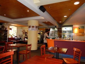 restaurant interior at Higher Taste Restaurant in Wellington