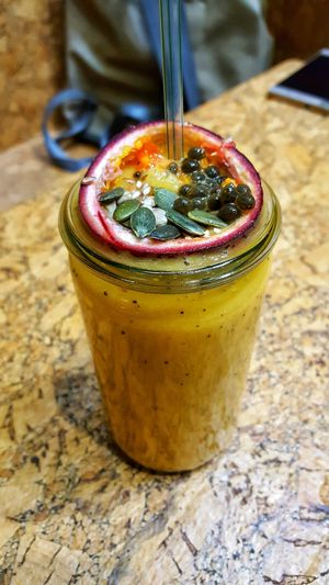 Exotic smoothie  at VanFruct Campineanu in Bucharest