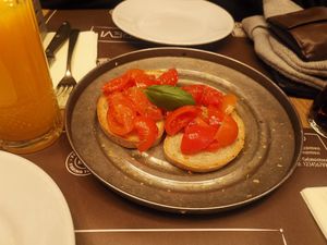 Super tasty vegan food! at Pizza in Trevi in Rome