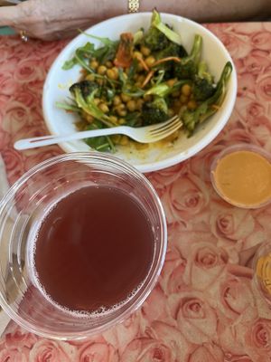 3 bowl chickpeas, greens, broccoli  at Fresh Kitchen in Bradenton