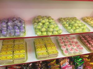 Vegan baked goods at Dong Hung Vien Bakery in Westminster