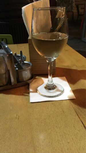 Pricey wine  at Chang Ba Thai Restaurant in Haifa