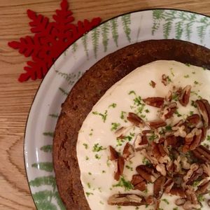 Vegan carrot ? cake at Cafe Parallel 43 in Sofia