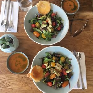 a wonderful lunch... everyday  at Cafe Parallel 43 in Sofia