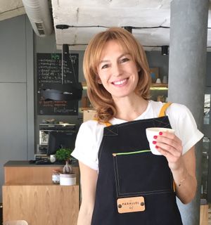 welcome to my world ?  at Cafe Parallel 43 in Sofia