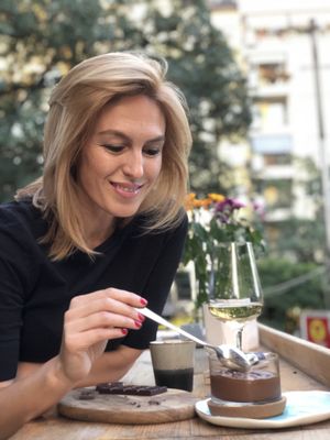 RAW LOVE / AVOCADO MOUSSE + WILD ORANGE ? ESSENTIAL OIL at Cafe Parallel 43 in Sofia